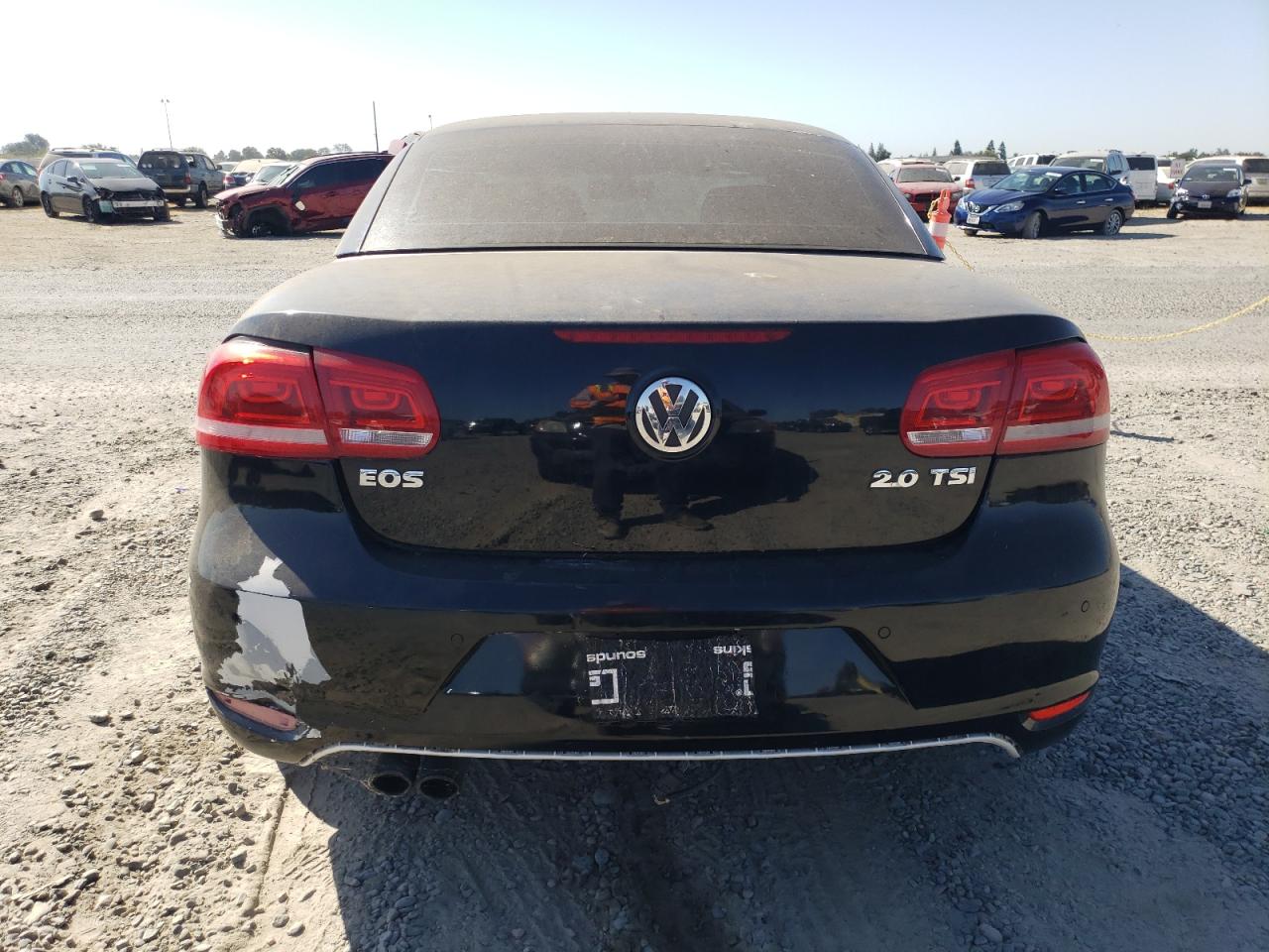 2012 Volkswagen Eos Lux VIN: WVWFW7AH9CV001998 Lot: 83830815