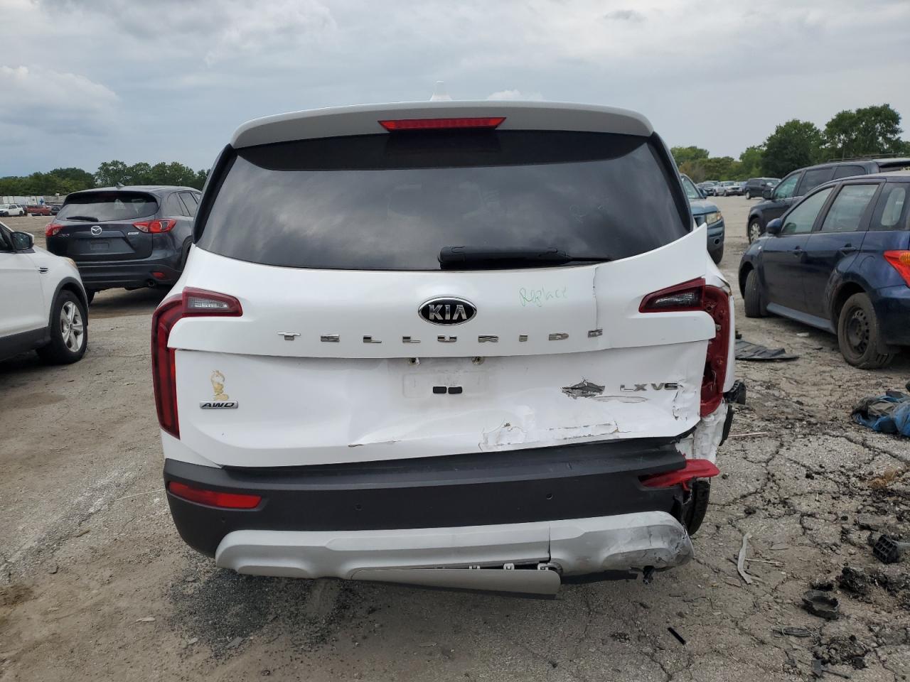 2021 Kia Telluride Lx VIN: 5XYP2DHC2MG163344 Lot: 71082615