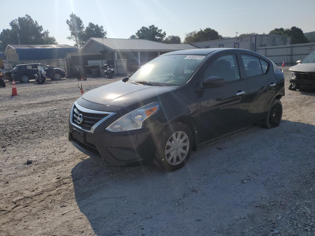 2019 Nissan Versa black null gas 3N1CN7AP3KL810086 photo #1