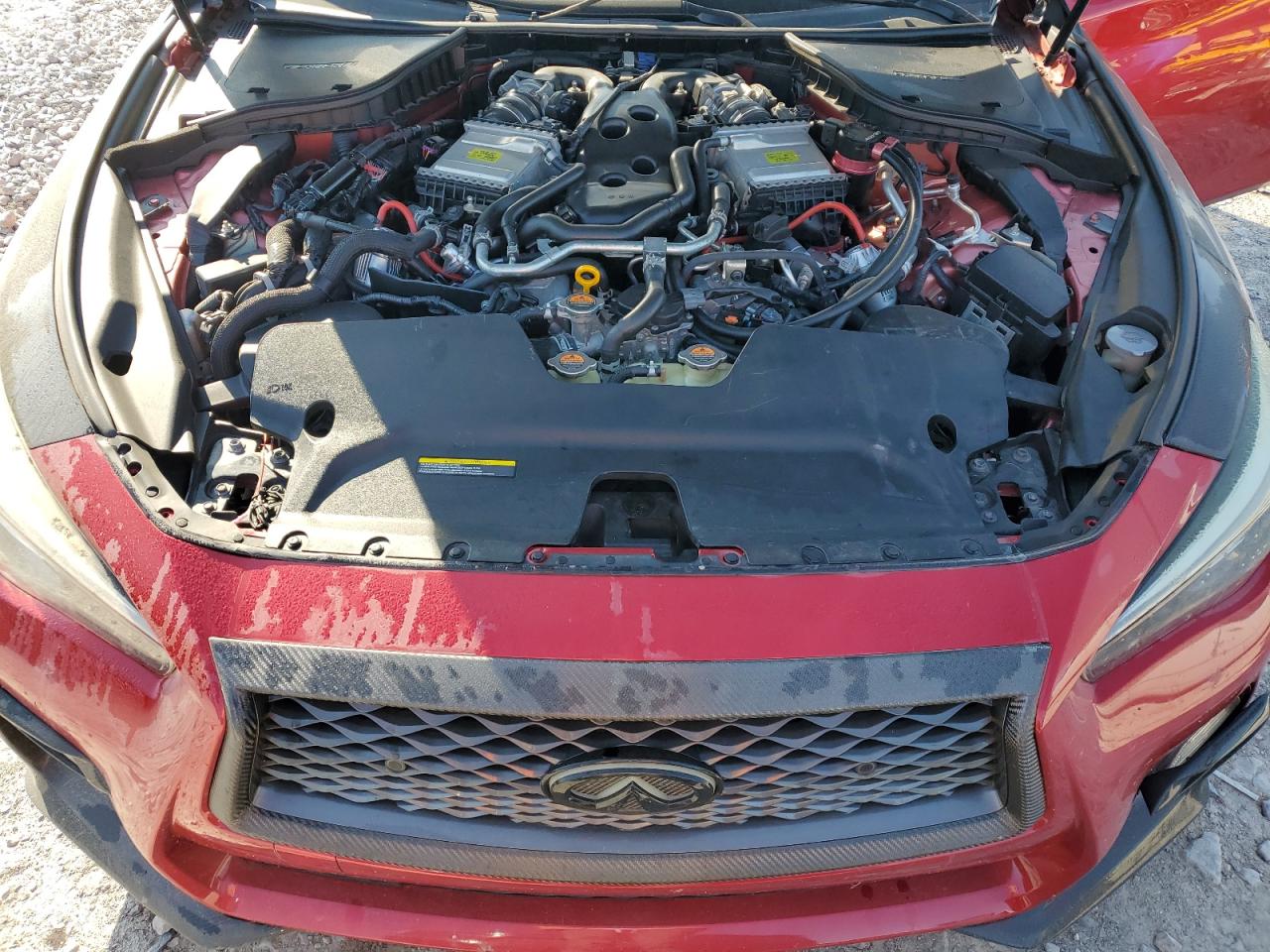 2018 Infiniti Q50 Red Sport 400 VIN: JN1FV7AP4JM640130 Lot: 72069715