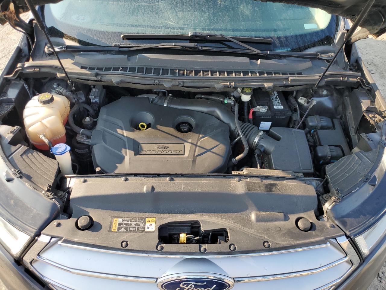 2017 Ford Edge Titanium VIN: 2FMPK3K91HBB12298 Lot: 80781805