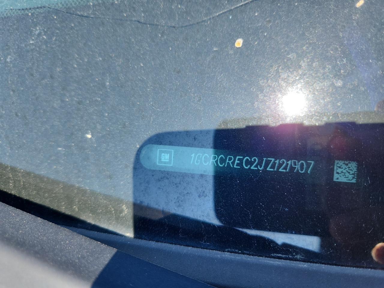 2018 Chevrolet Silverado C1500 Lt VIN: 1GCRCREC2JZ121907 Lot: 81738755