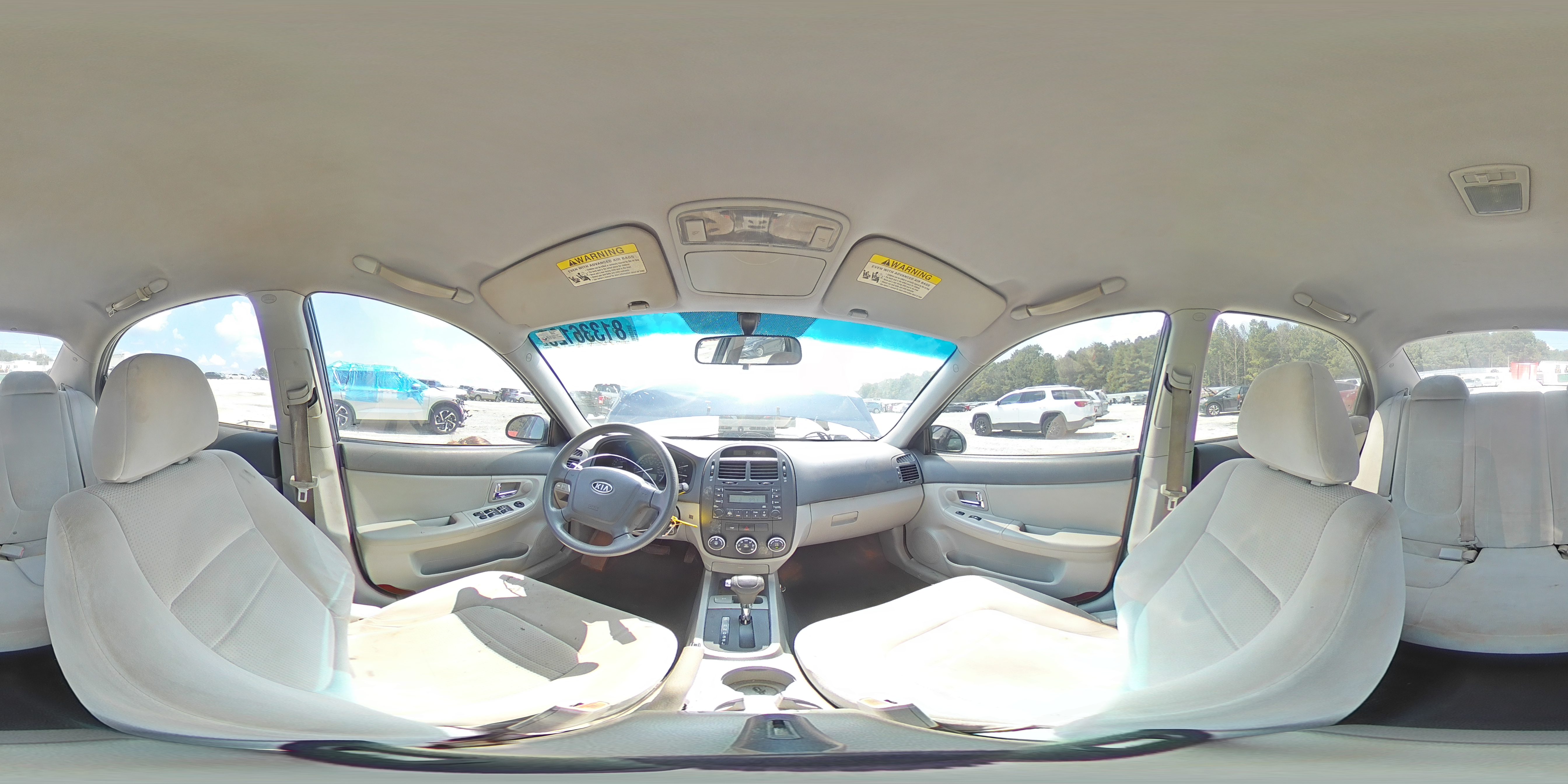 2008 Kia Spectra Ex VIN: KNAFE121185545417 Lot: 81336125