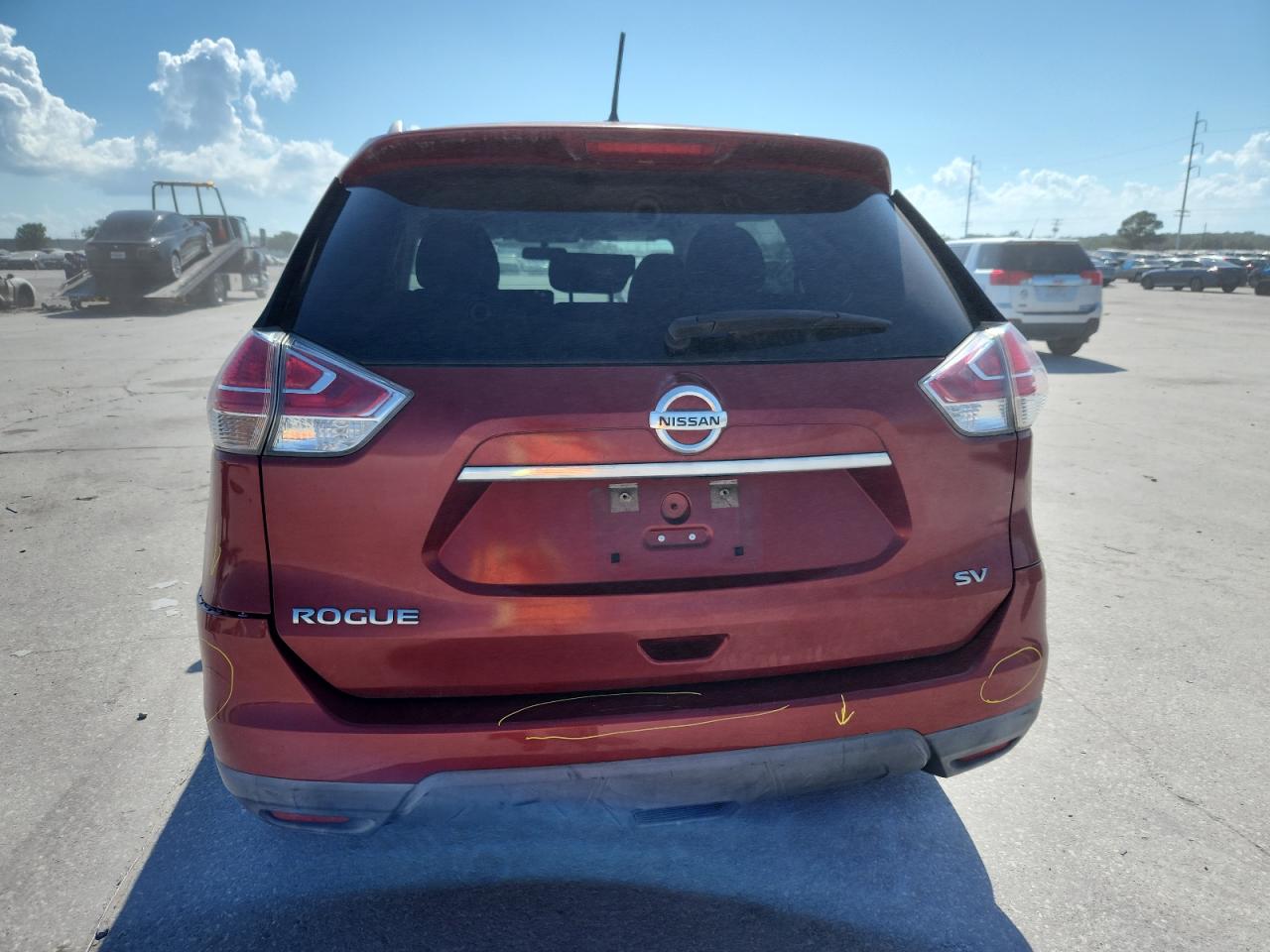 2015 Nissan Rogue S VIN: KNMAT2MTXFP511016 Lot: 81303715