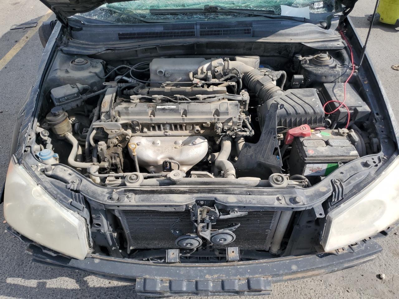 2005 Kia Spectra Lx VIN: KNAFE121155154831 Lot: 72072135