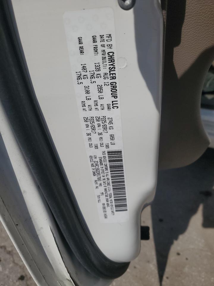 2013 Chrysler Town & Country Touring VIN: 2C4RC1BG2DR517603 Lot: 84576985