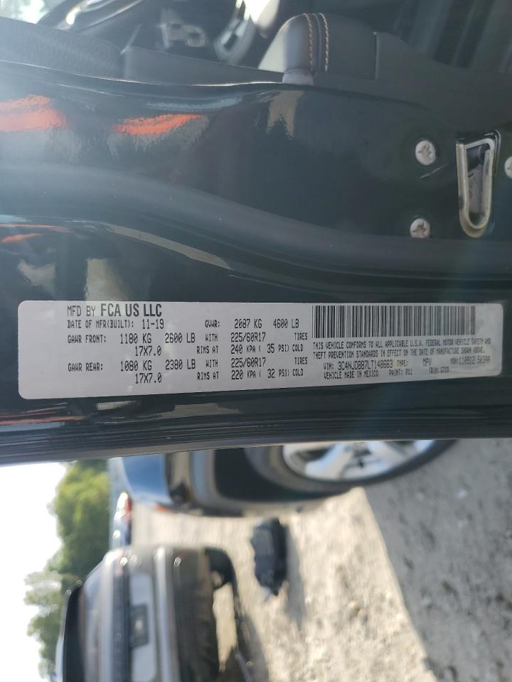 2020 Jeep Compass Latitude VIN: 3C4NJDBB7LT148663 Lot: 84620435