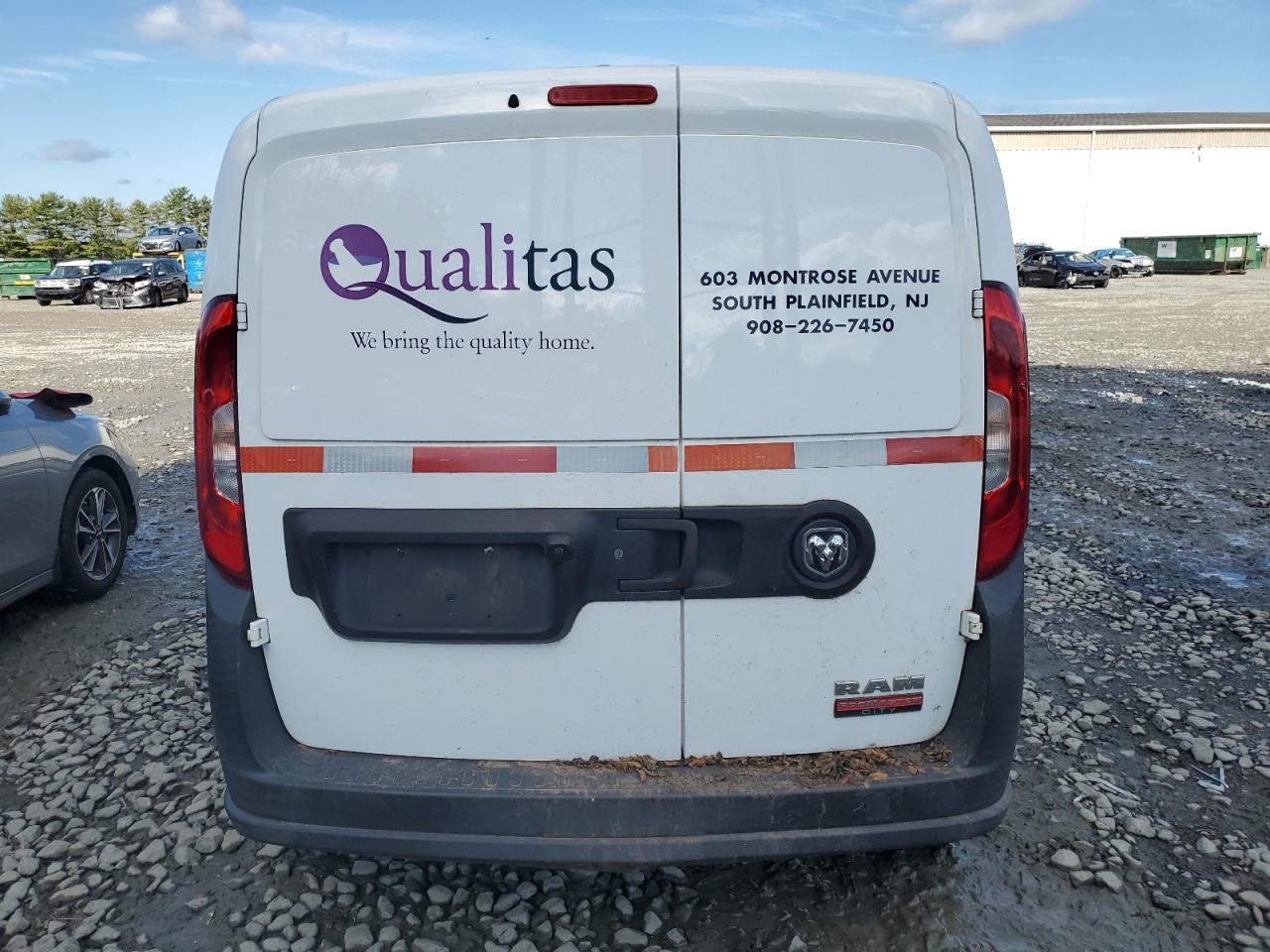 2018 Ram Promaster City VIN: ZFBERFAB3J6L82038 Lot: 82166115