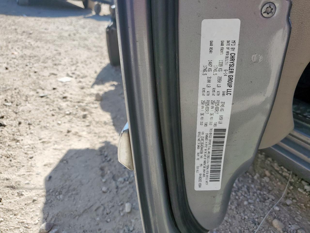 2014 Chrysler Town & Country Touring VIN: 2C4RC1BG4ER440380 Lot: 84273935