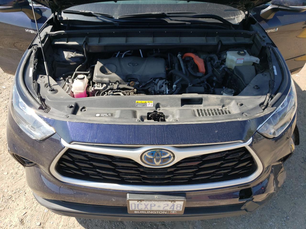 2021 Toyota Highlander Hybrid Xle VIN: 5TDGBRCH5MS040429 Lot: 80802945