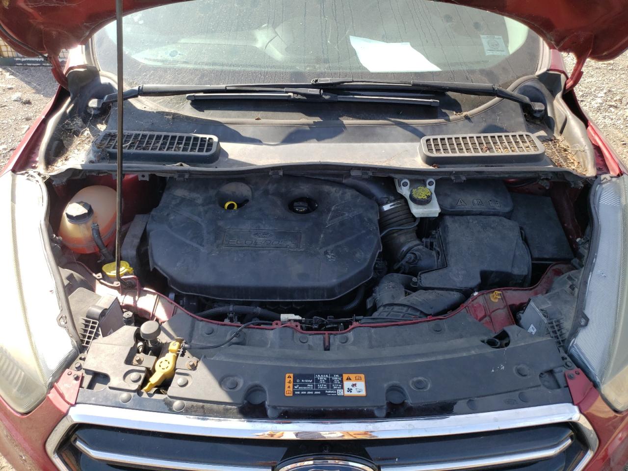 2017 Ford Escape Se VIN: 1FMCU0G91HUA36687 Lot: 81438215