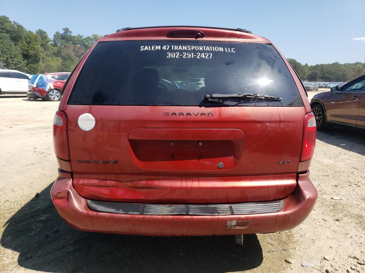 2006 Dodge Caravan Sxt VIN: 1D4GP45R06B642632 Lot: 71623995