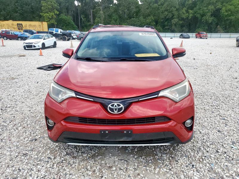  TOYOTA RAV4 2016 Красный