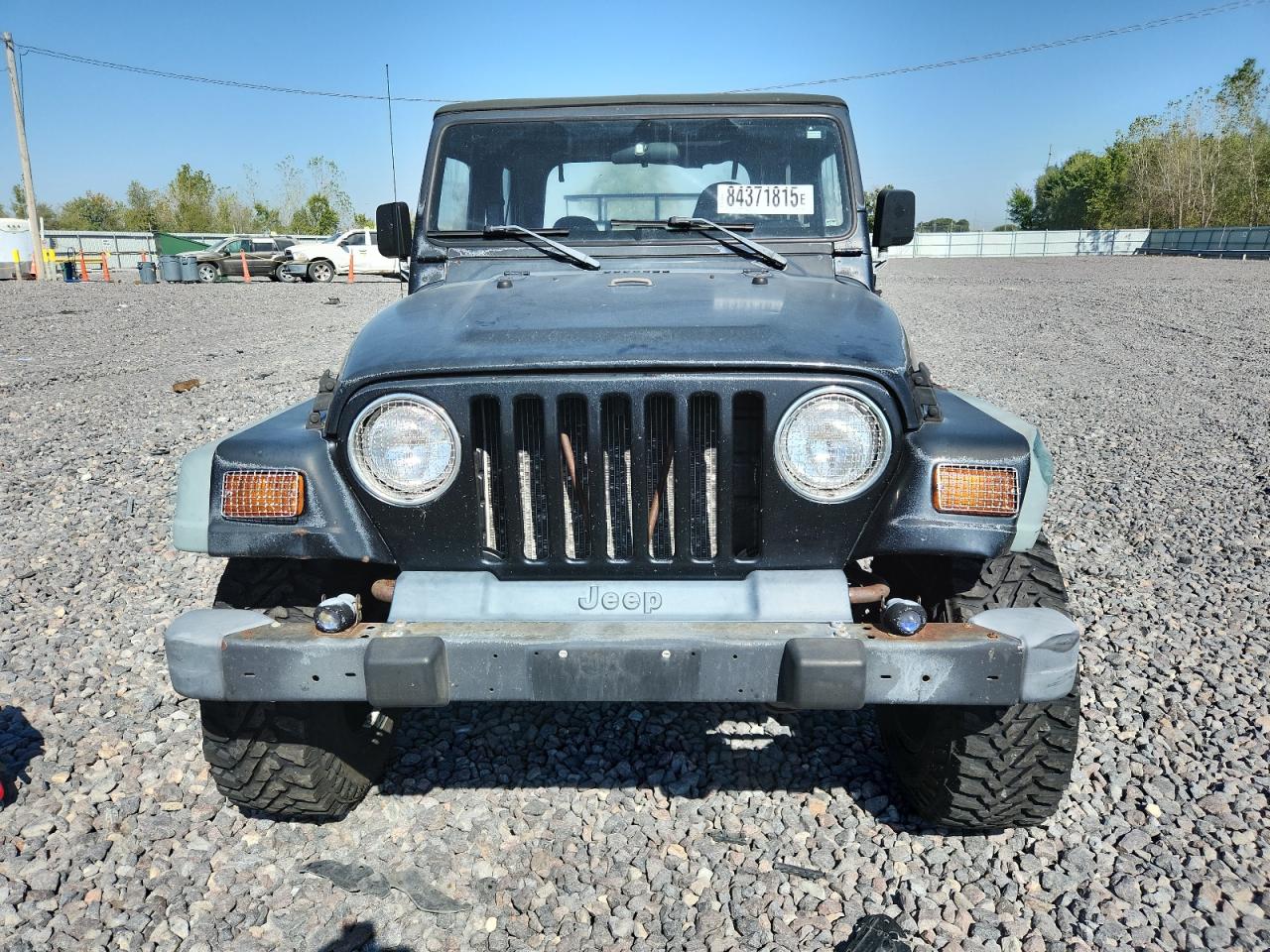 1998 Jeep Wrangler / Tj Se VIN: 1J4FY29P7WP701000 Lot: 84371815
