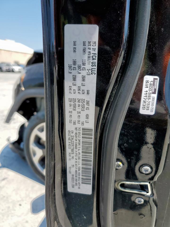 2019 Jeep Compass Limited VIN: 3C4NJDCB7KT796078 Lot: 71535675