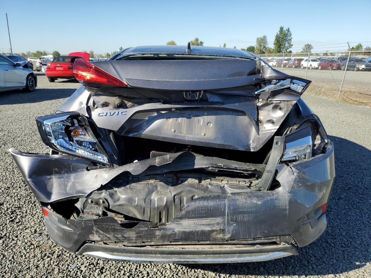 2019 Honda Civic Ex VIN: 19XFC1F3XKE214240 Lot: 80905075