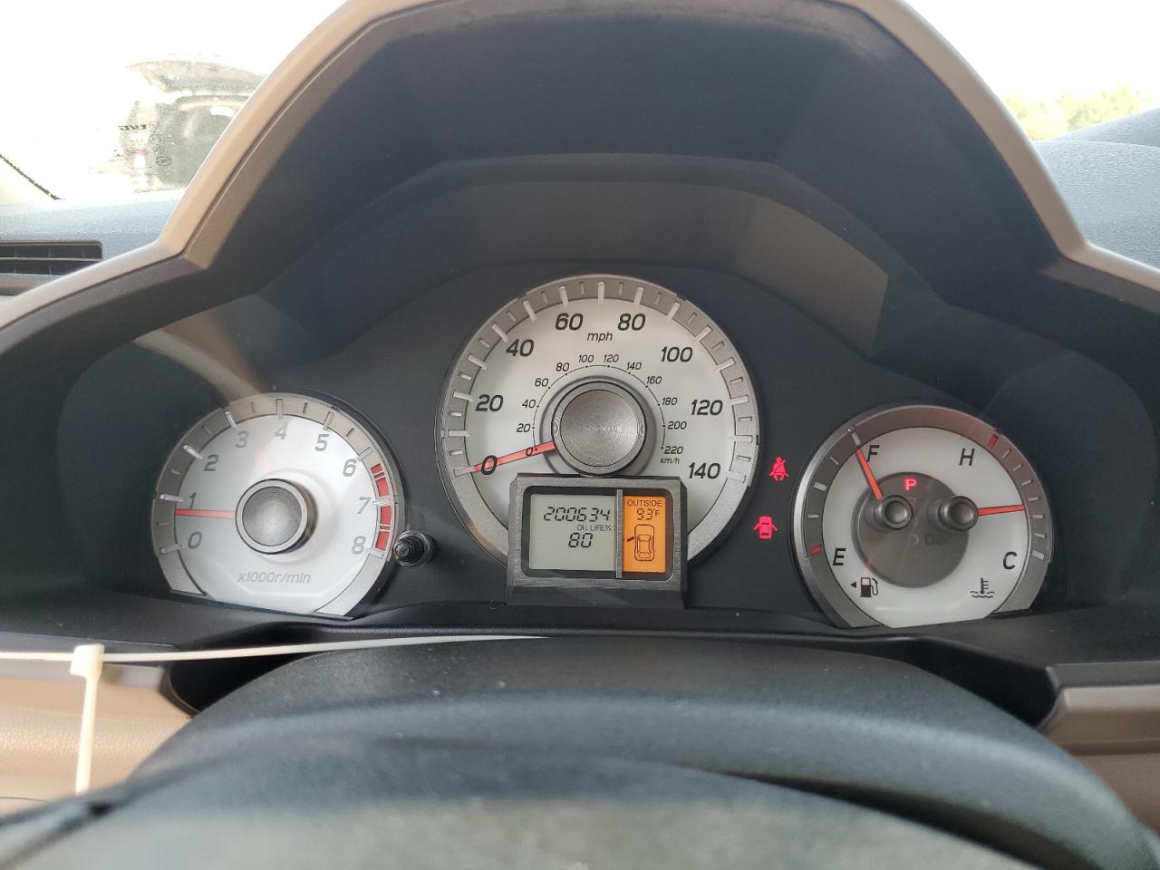 2012 Honda Pilot Exl VIN: 5FNYF3H57CB042612 Lot: 80907155