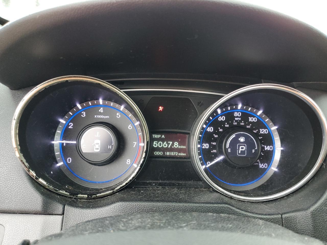 2013 Hyundai Sonata Gls VIN: 5NPEB4ACXDH73242 Lot: 80307125