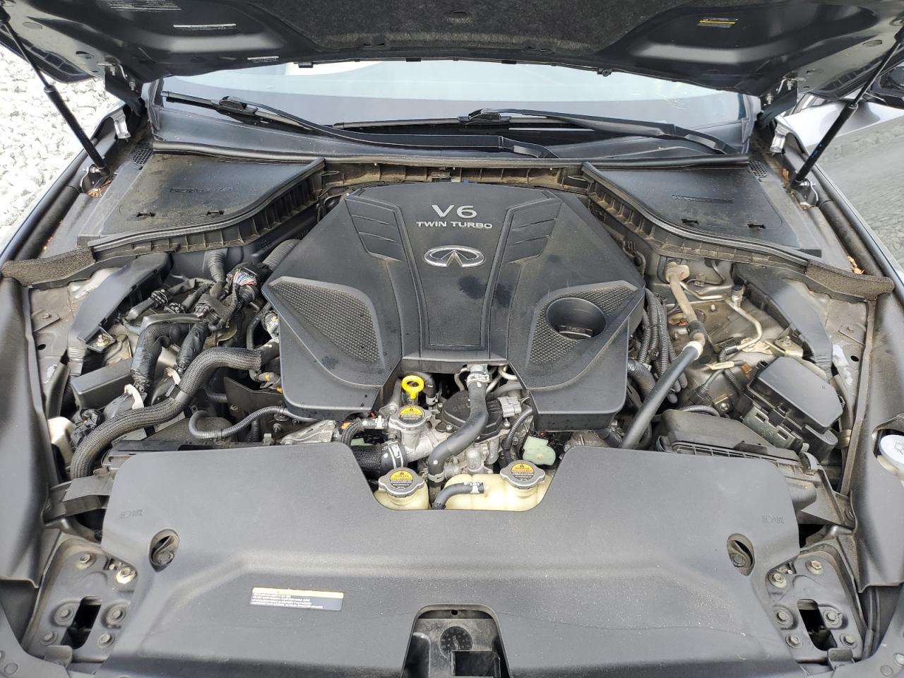 2019 Infiniti Q50 Red Sport 400 VIN: JN1FV7AR8KM801212 Lot: 80868635