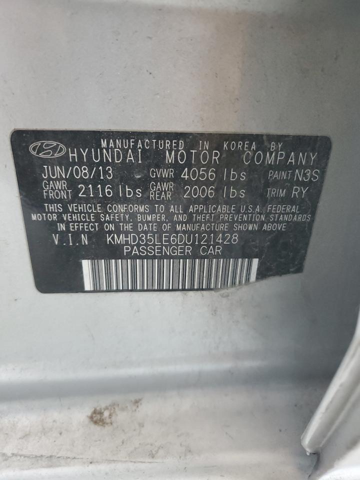 2013 Hyundai Elantra Gt VIN: KMHD35LE6DU121428 Lot: 83973505