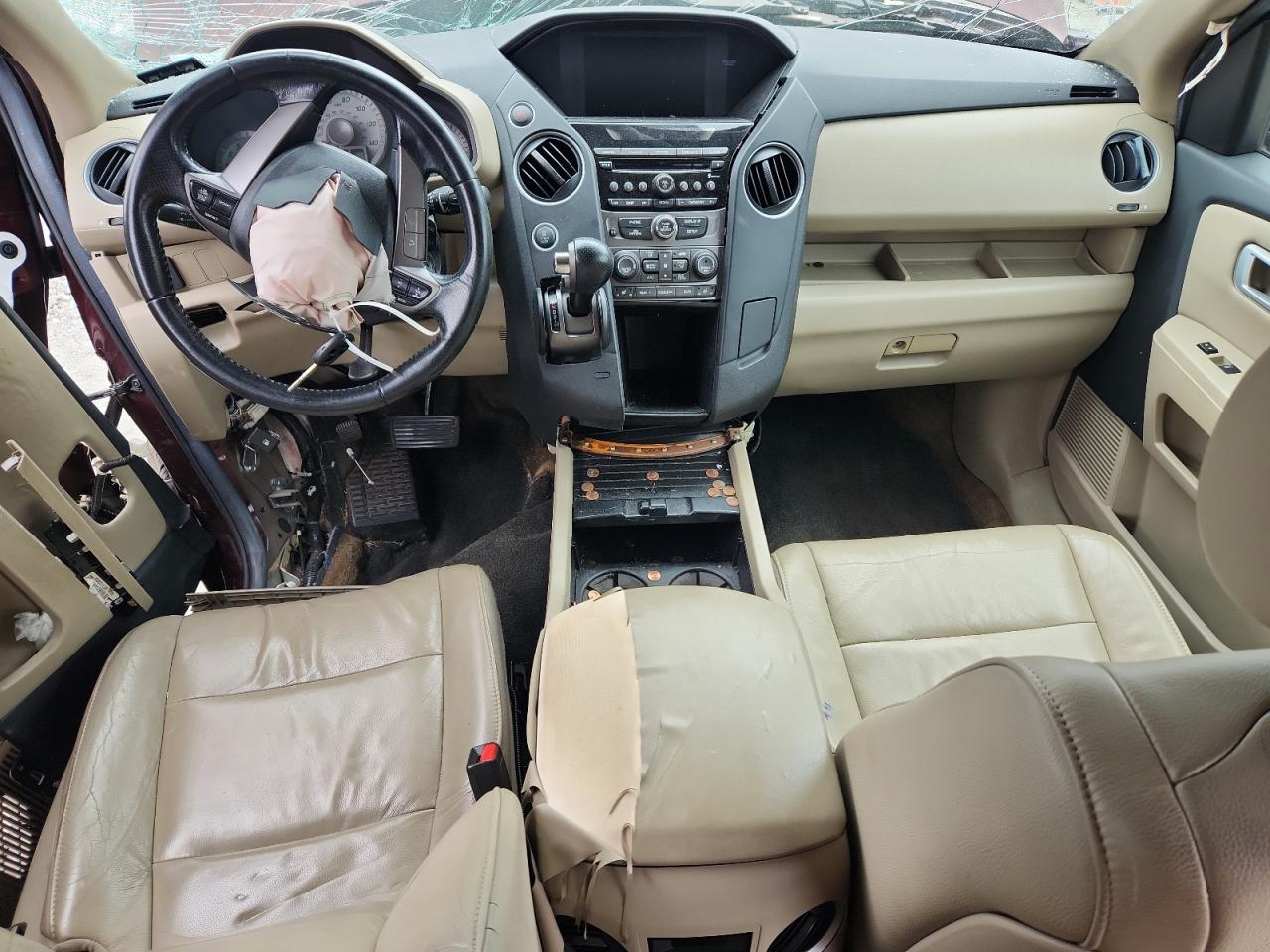 2013 Honda Pilot Exl VIN: 5FNYF4H51DB032293 Lot: 80833435