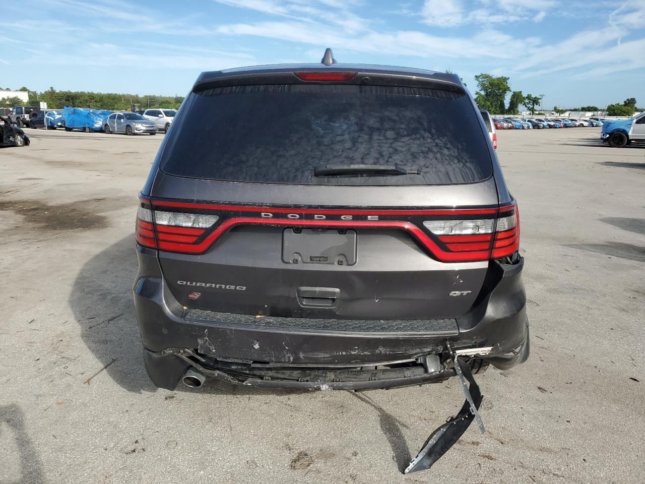 2020 Dodge Durango Gt VIN: 1C4RDJDG7LC296825 Lot: 80914885