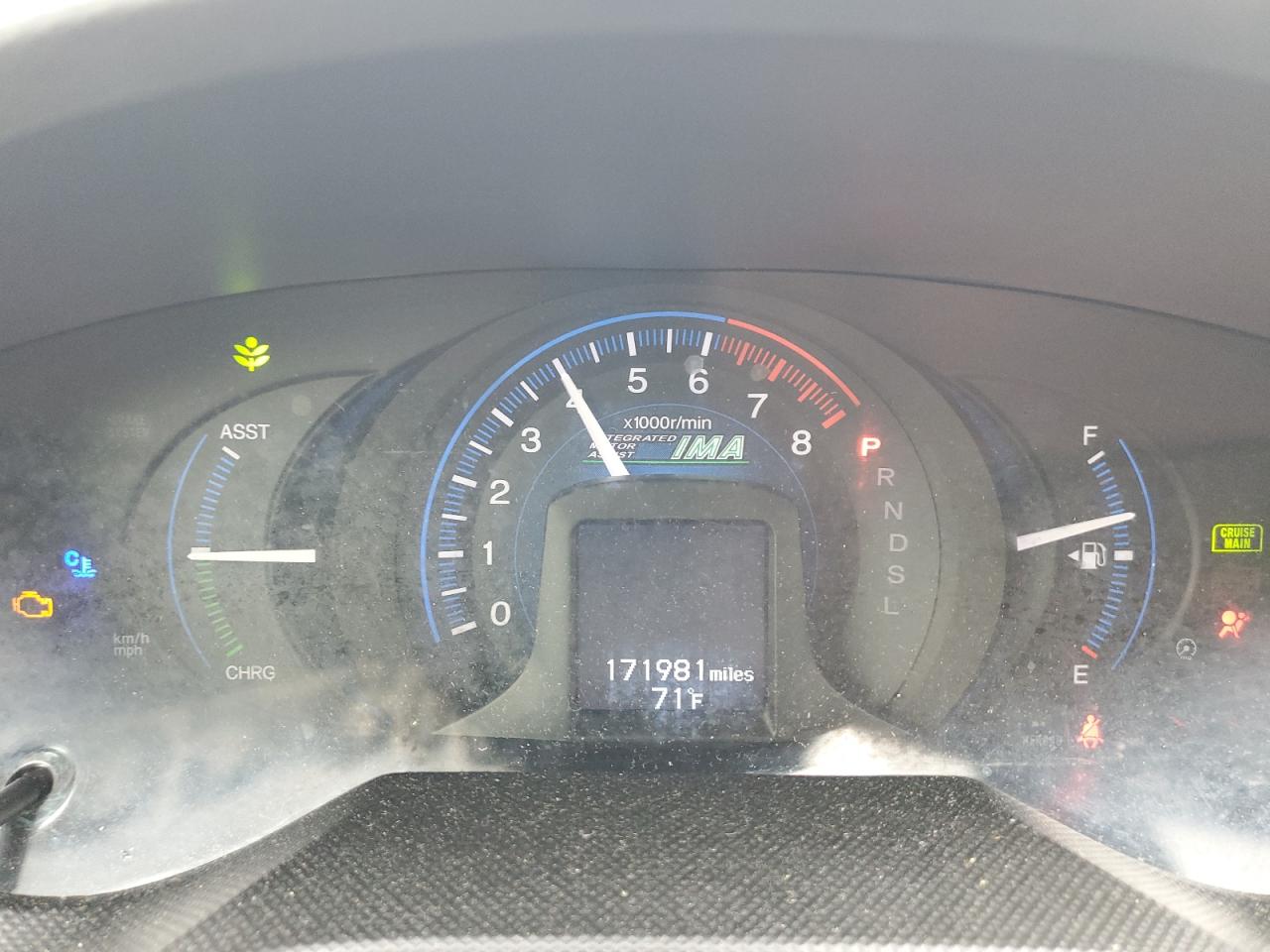 2013 Honda Insight Lx VIN: JHMZE2H57DS001160 Lot: 81976655