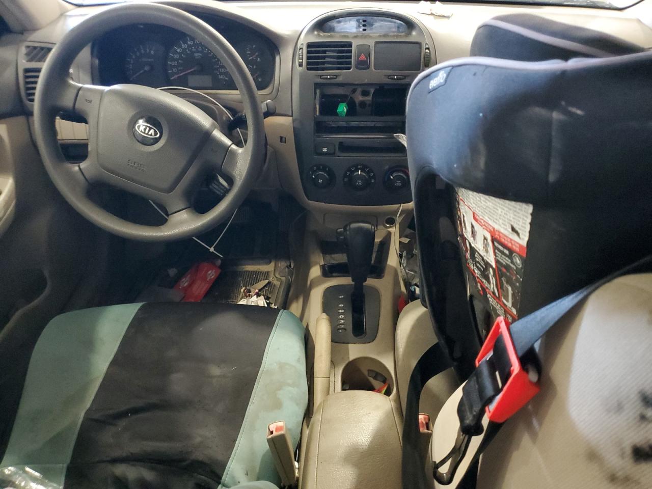 2006 Kia Spectra Lx VIN: KNAFE121165351824 Lot: 80741085