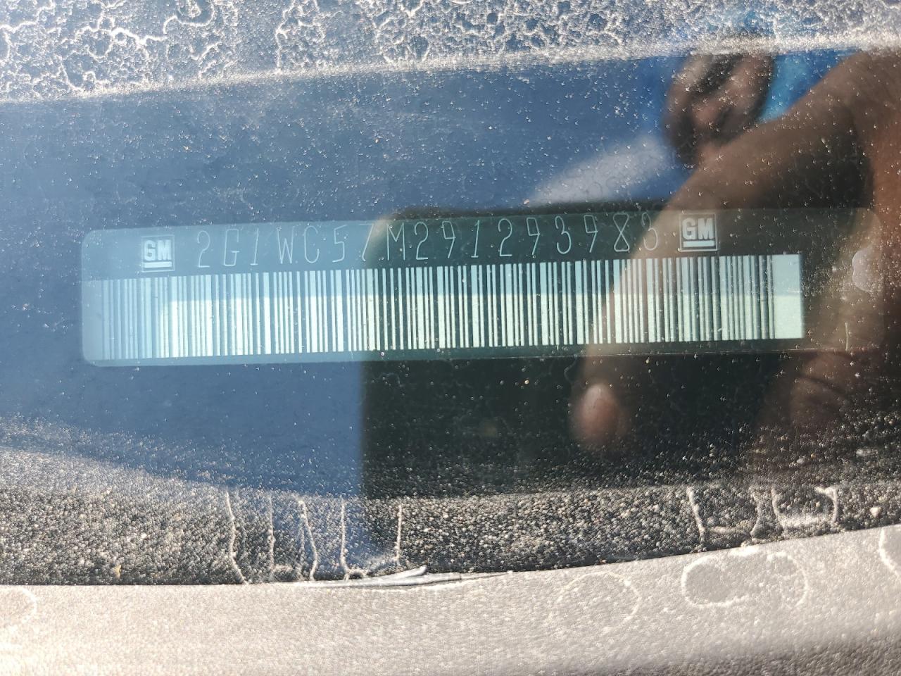 2009 Chevrolet Impala 2Lt VIN: 2G1WC57M291293983 Lot: 80342155