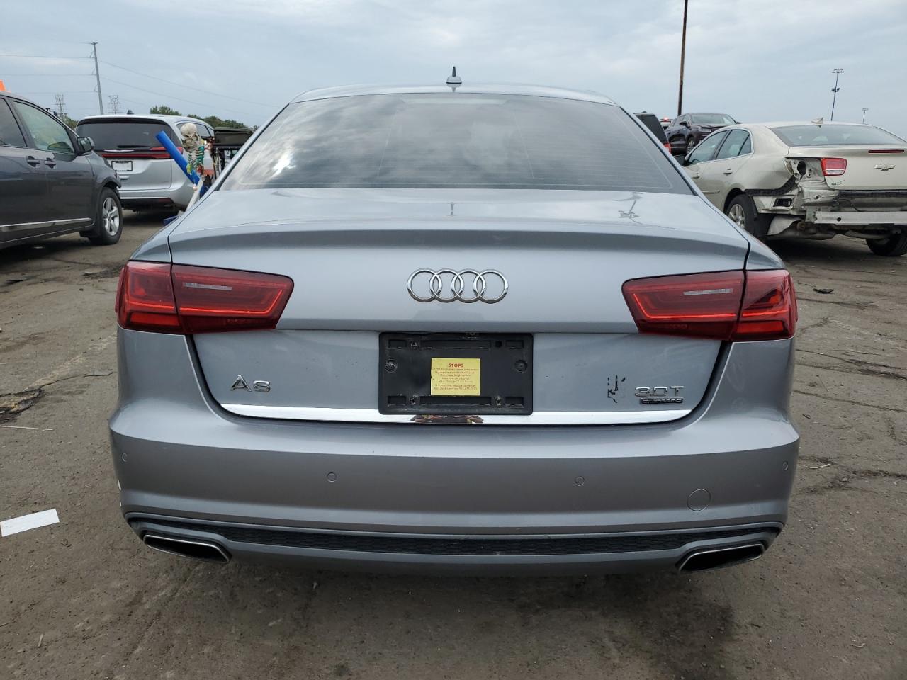 2016 Audi A6 Premium Plus VIN: WAUFGAFC8GN031830 Lot: 81710125