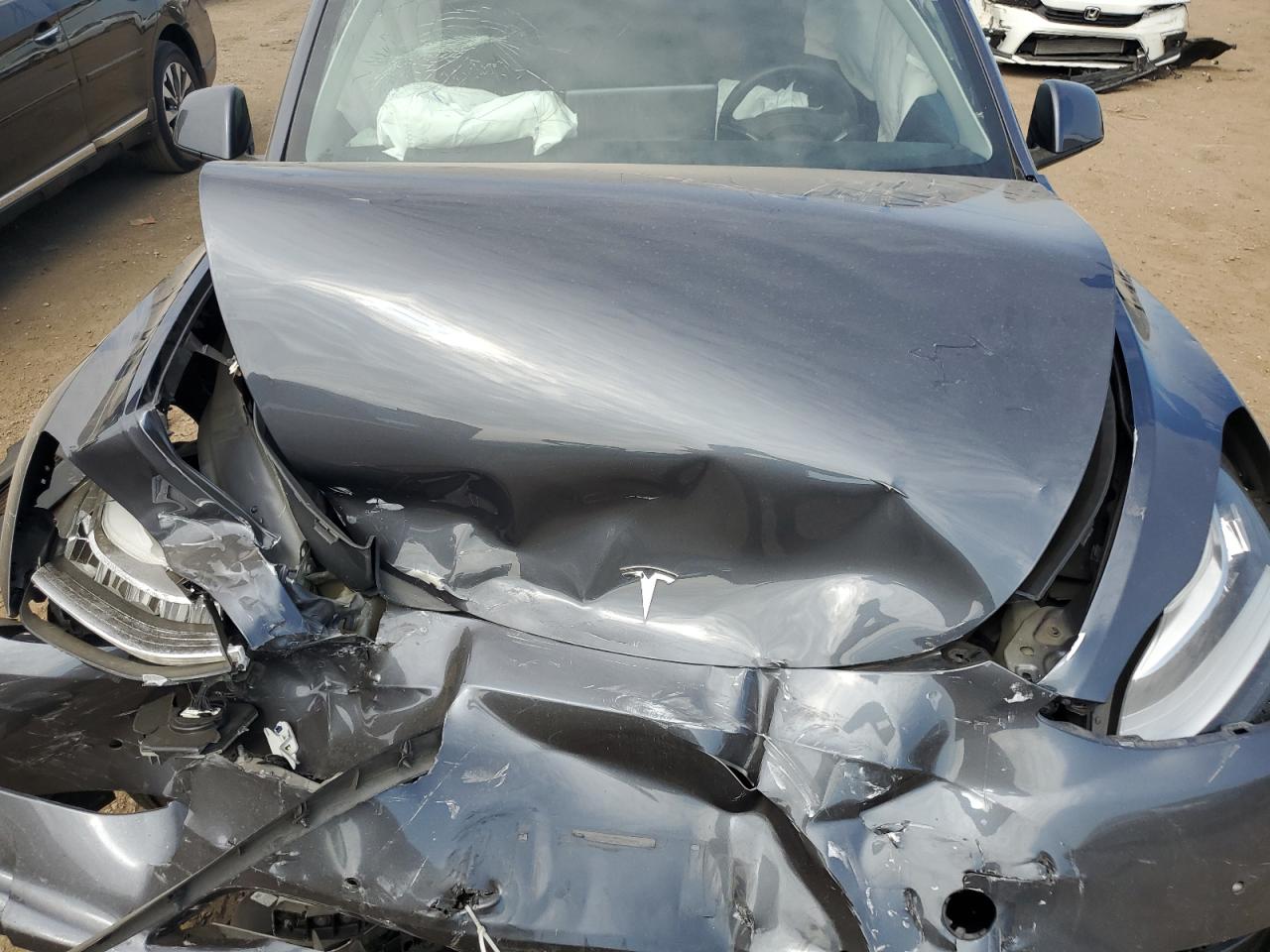 2022 Tesla Model Y VIN: 7SAYGDEE0NF481597 Lot: 80209155