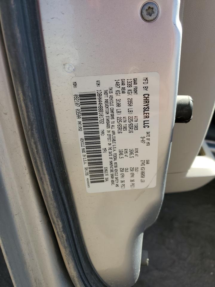 2008 Dodge Grand Caravan Se VIN: 1D8HN44H88B101722 Lot: 72009825