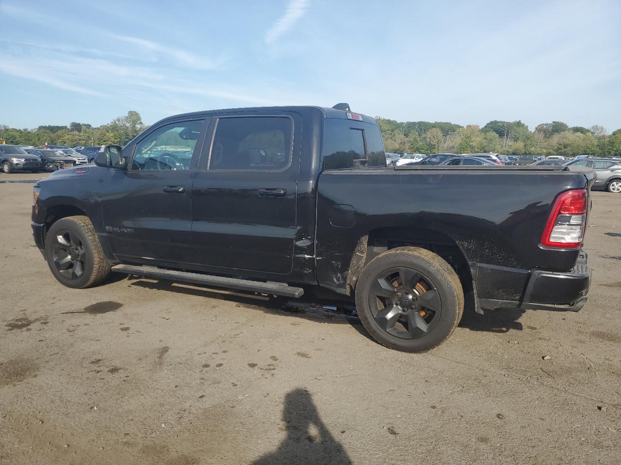 2019 Ram 1500 Big Horn/Lone Star black null gas 1C6SRFFT1KN606570 photo #3