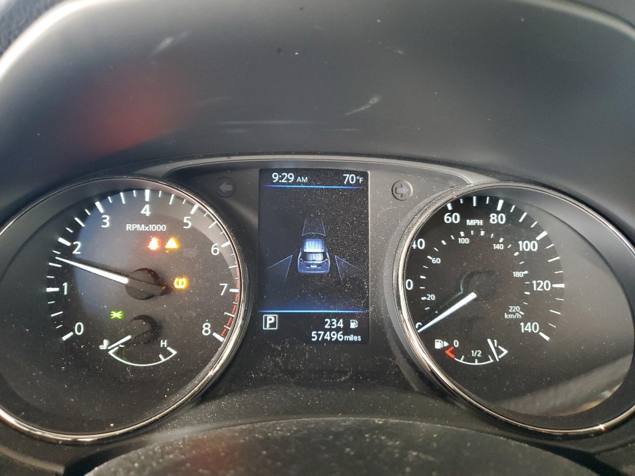 2020 Nissan Rogue S VIN: JN8AT2MT7LW016892 Lot: 81051085