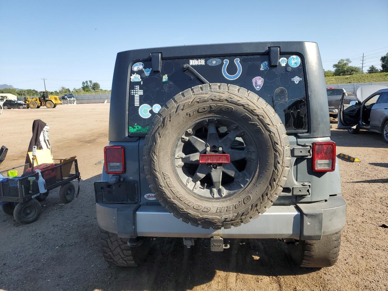 2015 Jeep Wrangler Unlimited Sahara VIN: 1C4BJWEG4FL556155 Lot: 70103095