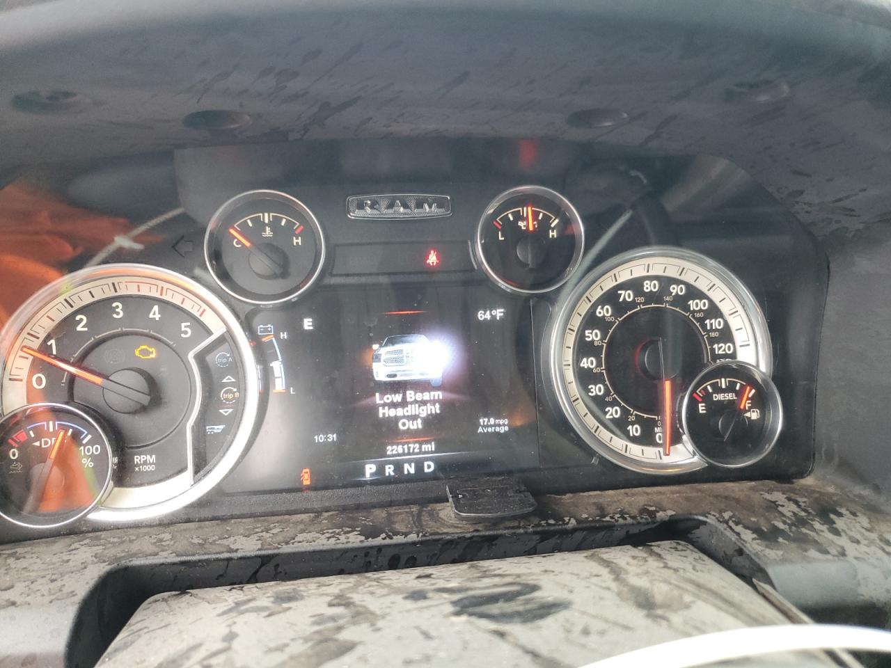 2014 Ram 2500 Slt VIN: 3C6UR5DL1EG328188 Lot: 82125025