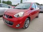 2014 NISSAN MICRA ACENTA for sale at Copart SANDY