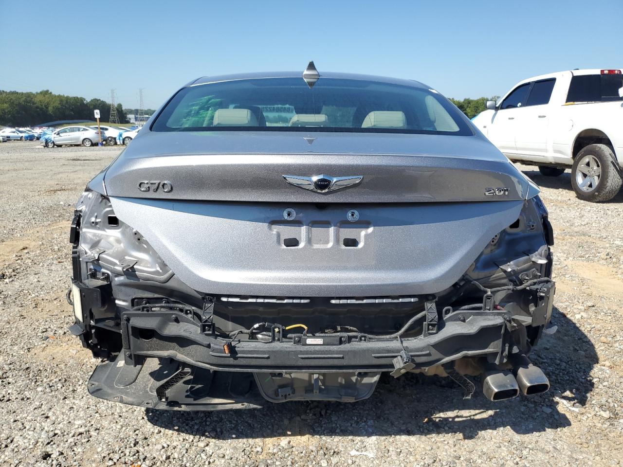 2020 Genesis G70 Elite VIN: KMTG34LA7LU051107 Lot: 84584225