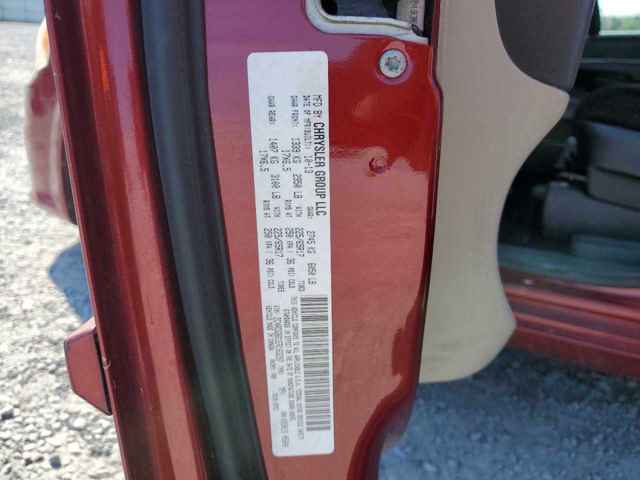 2014 Dodge Grand Caravan Se VIN: 2C4RDGBG1ER163297 Lot: 81726835