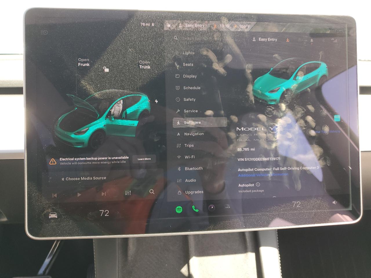 2021 Tesla Model Y VIN: 5YJYGDEE5MF139171 Lot: 80148115