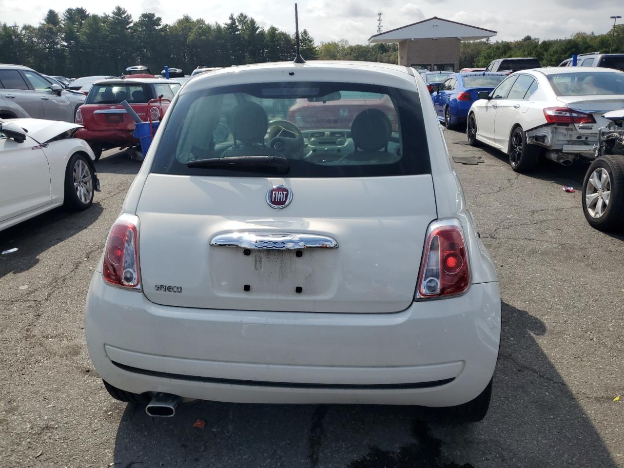 2015 Fiat 500 Pop VIN: 3C3CFFAR6FT550749 Lot: 80154435