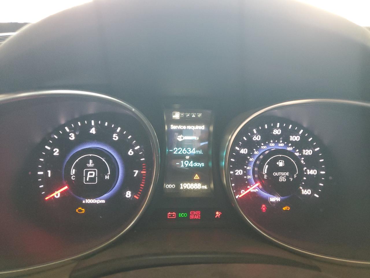 2015 Hyundai Santa Fe Gls VIN: KM8SR4HF1FU118537 Lot: 82017545