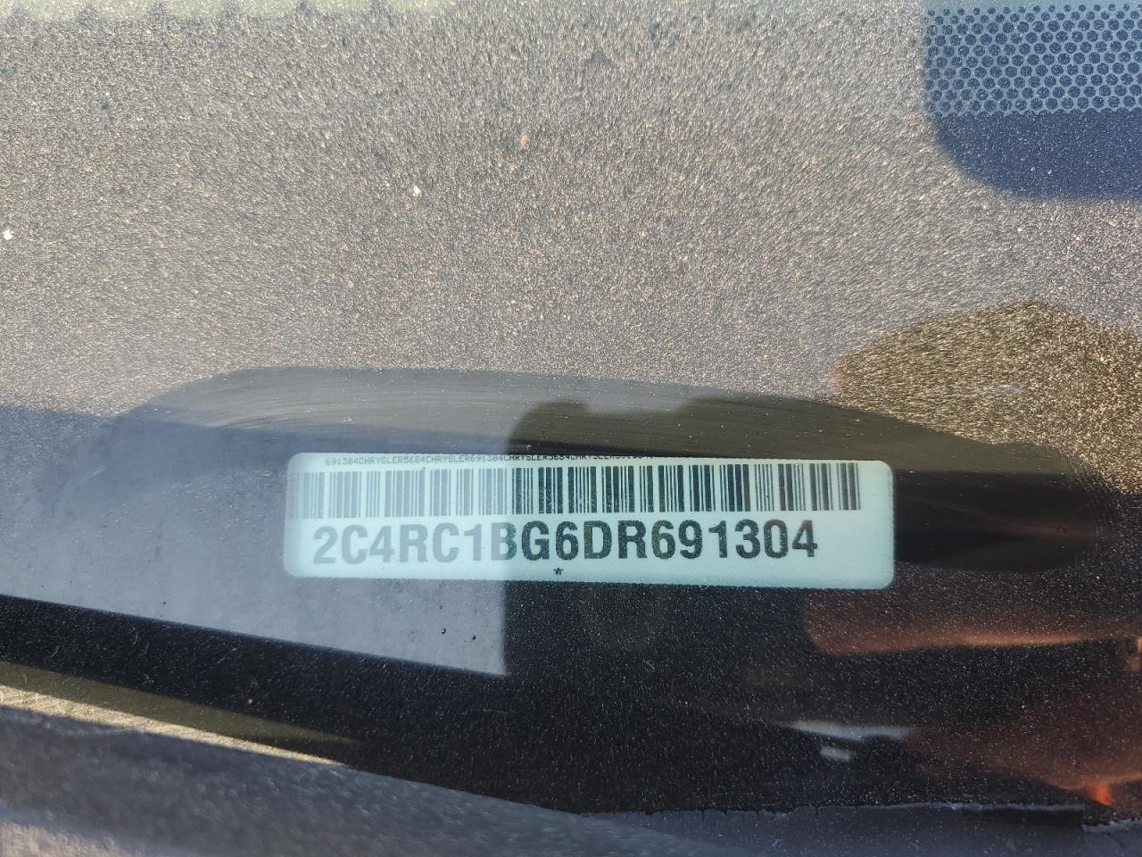 2013 Chrysler Town & Country Touring VIN: 2C4RC1BG6DR691304 Lot: 84537185