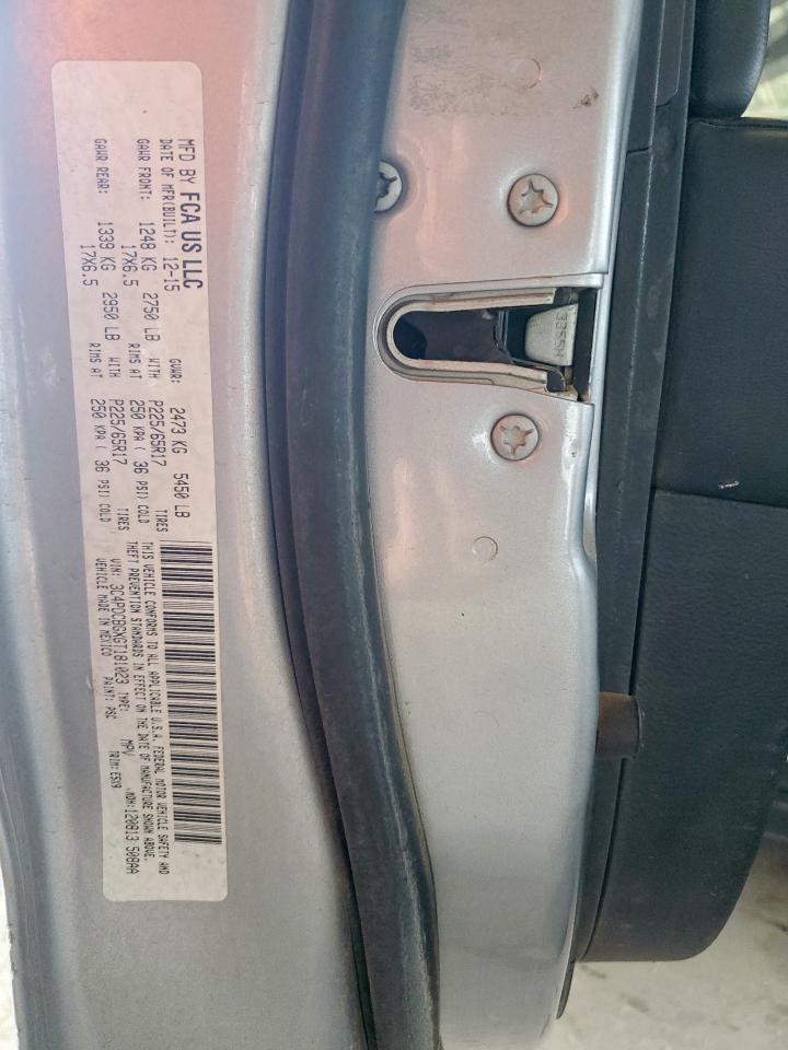 2016 Dodge Journey Sxt VIN: 3C4PDCBGXGT181023 Lot: 80808295