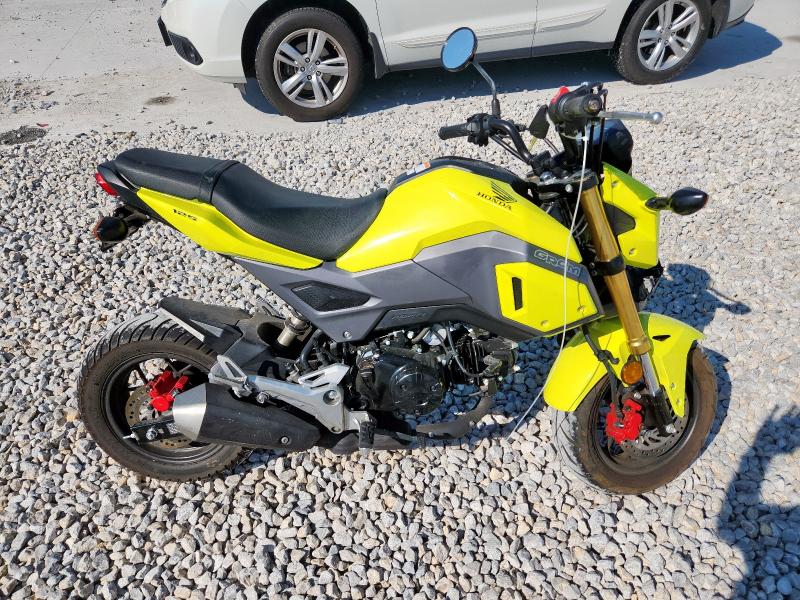 2017 HONDA GROM 125   for sale at Copart TX - FT. WORTH