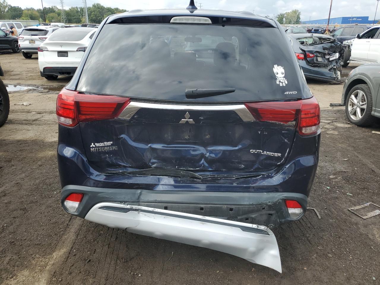 2019 Mitsubishi Outlander Se VIN: JA4AZ3A3XKZ053138 Lot: 82040395