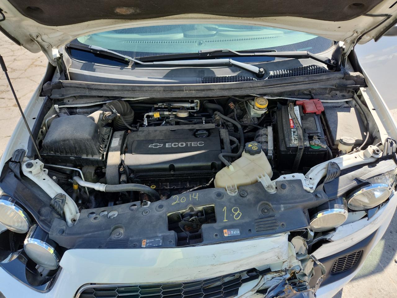 2014 Chevrolet Sonic Lt VIN: 1G1JC5SH2E4208885 Lot: 84543525