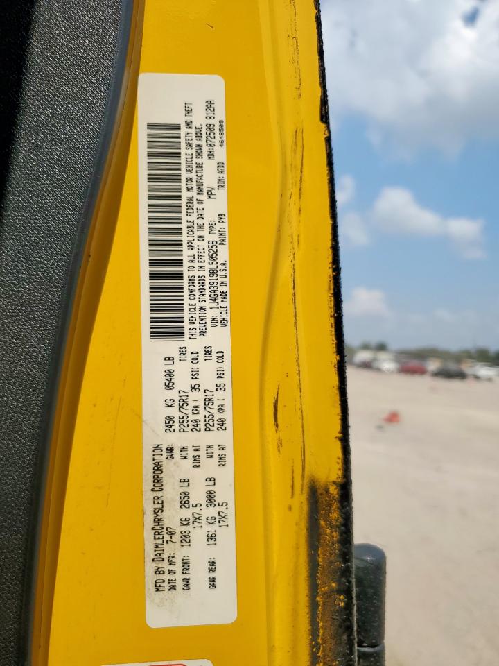 2008 Jeep Wrangler Unlimited X VIN: 1J4GA39198L505256 Lot: 81455965