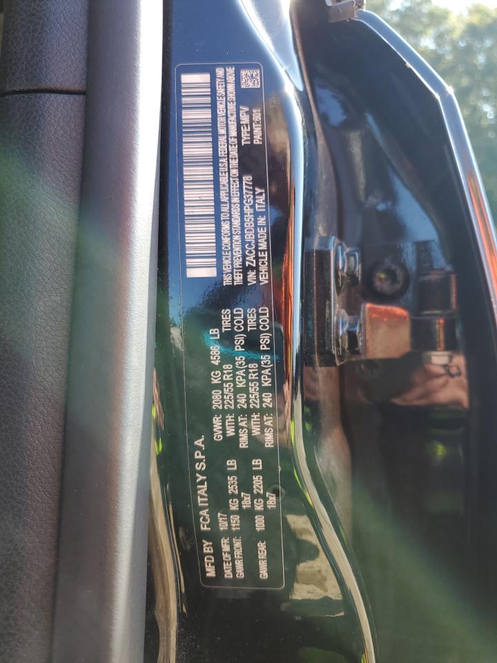 2017 Jeep Renegade Limited VIN: ZACCJBDB5HPG37778 Lot: 81383425