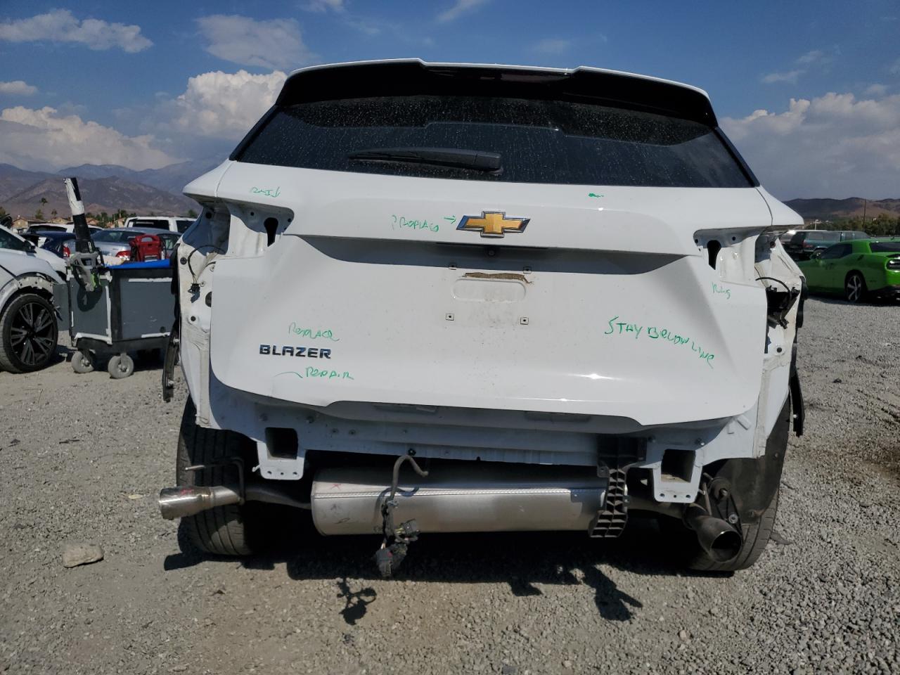 2025 Chevrolet Blazer 2Lt VIN: 3GNKBCR40SS143642 Lot: 71493345